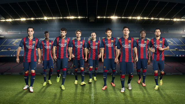 Le Barça dévoile ses nouveaux maillots (PHOTOS)