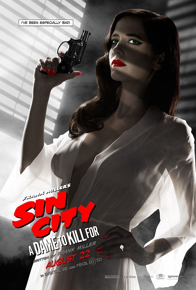 sin city 2 eva green poster