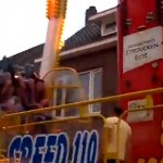 Choc : Un employé d&rsquo;une fête foraine percuté par un manège (VIDEO)