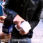 Le premier acheteur de l&rsquo;iPhone 6 le fait tomber en direct à la télé (vidéo)