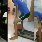 Hilarant : la farce du skateboard et du ballon de basket (vidéo)