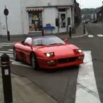 Un belge au volant d&rsquo;une Ferrari, ça donne ça ! (vidéo)