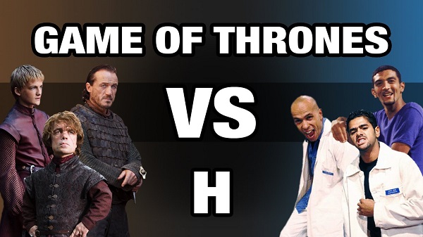 Mashup : Game of Thrones VS H (vidéo)