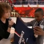 PSG : David Luiz réalise le rêve d&rsquo;un petit garçon (vidéo)
