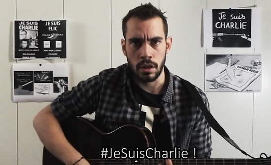 #JeSuisCharlie de JB Bullet : la chanson-hommage qui cartonne sur le net (vidéo)