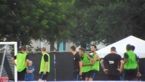 Grosse altercation entre Neymar et Semedo à lentraînement (video et photos)