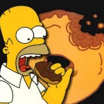 Homer Simpson contre la malbouffe