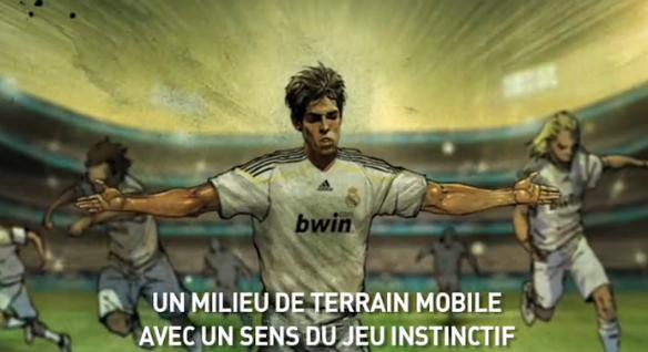 Adidas Football Comics : Kaka Le Virtuose (VIDEO)