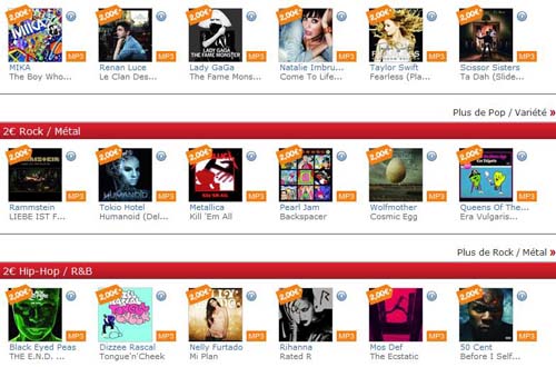 Téléchargez des milliers d’albums sans DRM à deux euros