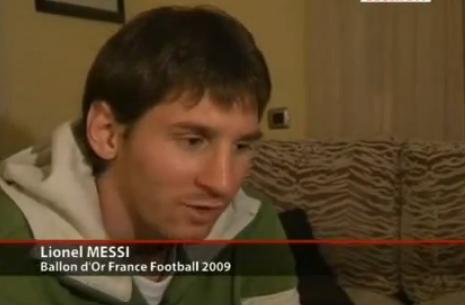 Messi sacré Ballon d’Or 2009 (VIDEO)