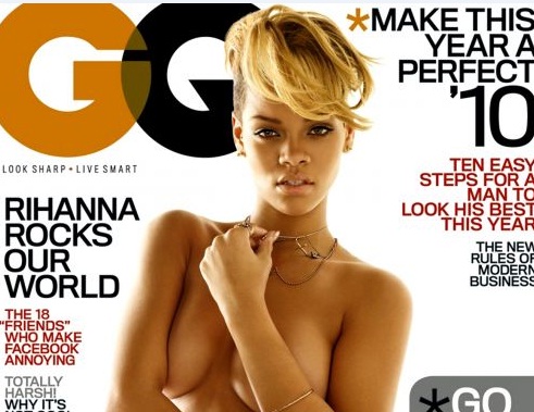 Rihanna topless en couverture du magazine GQ