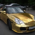 Une Porsche en Or (PHOTOS)