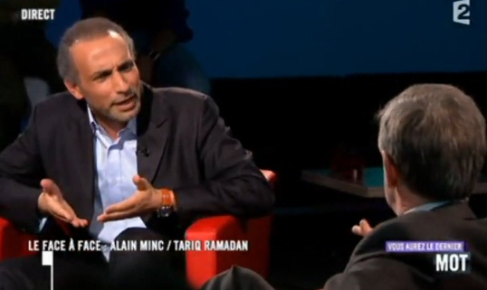 Débat : Tariq Ramadan vs Alain Minc sur France 2 le 22/01/2010 (VIDEO)