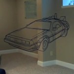 Illusion d&rsquo;optique avec une DeLorean (VIDEO)
