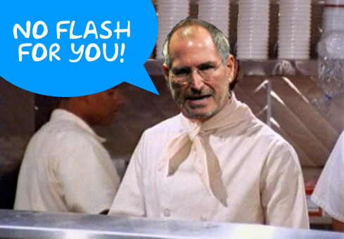 Pourquoi Steve Jobs ne veut pas de Flash sur l’iPad ?