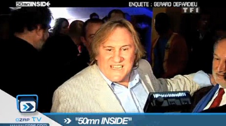 Gerard Depardieu traite une journaliste de salope (VIDEO)