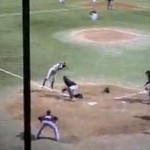Une action incroyable lors d&rsquo;un match de Baseball (VIDEO)