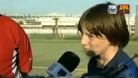 Première interview vidéo de Lionel Messi (VIDEO)