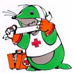 Il se boit une bière en attendant les secours