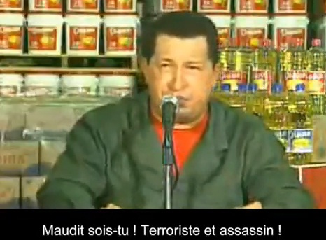 Hugo Chavez : &laquo;&nbsp;Maudit sois-tu, Etat d&rsquo;Israël !&nbsp;&raquo; (VIDEO)