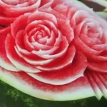 La sculpture sur pastèque (VIDEO)