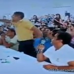 Un bodybuilder énervé s&rsquo;en prend au juge du concours (VIDEO)