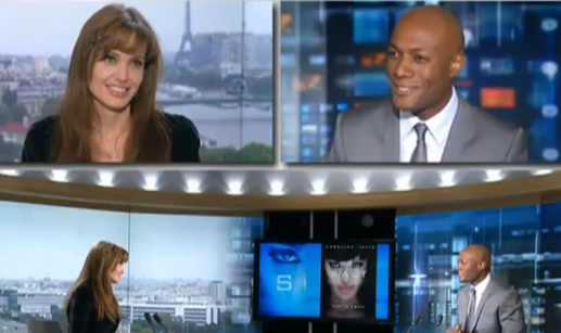 Harry Roselmack drague Angelina Jolie sur TF1 (INTERVIEW)