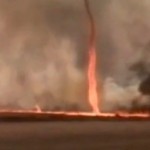 Tornade de feu au Brésil (VIDEO)