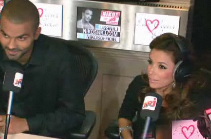 Eva Longoria et Tony Parker dans le 6/9 (VIDEO)