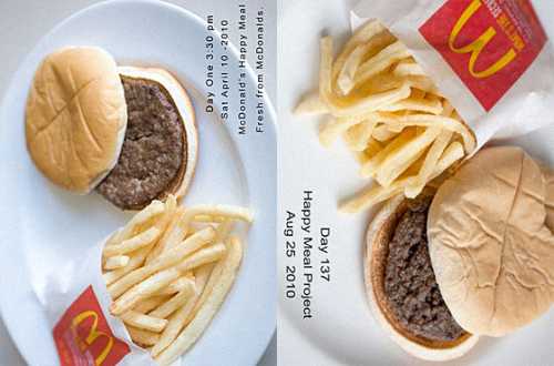 Les hamburgers de McDo ne moisissent pas (PHOTOS ET VIDEOS)