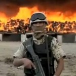 Mexique : l&rsquo;armée brûle plus de 134 tonnes de cannabis (VIDEO)