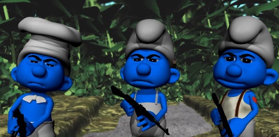 Les Schtroumpfs version Inglorious Basterds (VIDEO)