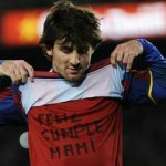 Messi sanctionné pour avoir souhaité un bon anniverssaire à sa mère (VIDEO)
