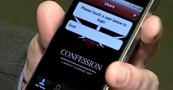 Une application pour confesser ses péchés sur iPhone (VIDEO)