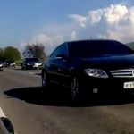 L&rsquo;escorte de Vladimir Poutine (VIDEO)
