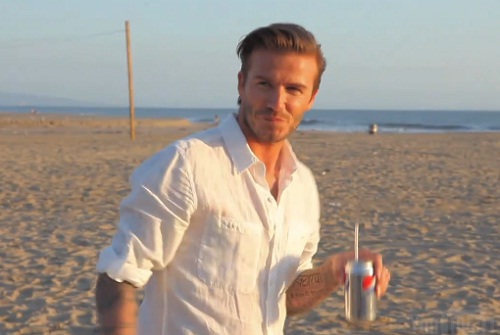 David Beckham dans une pub pour Pepsi (VIDEO)