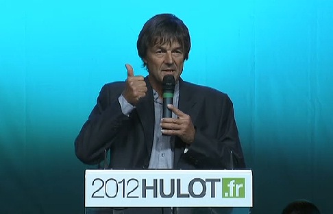 Nicolas Hulot est candidat à la présidentielle de 2012 (VIDEO)