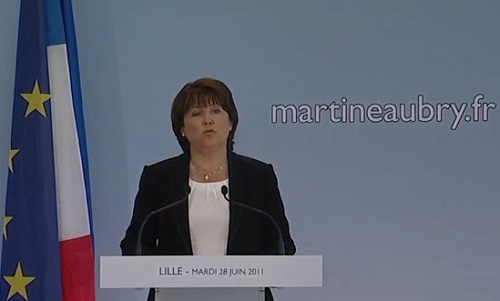 Martine Aubry candidate à la présidentielle (VIDEO)
