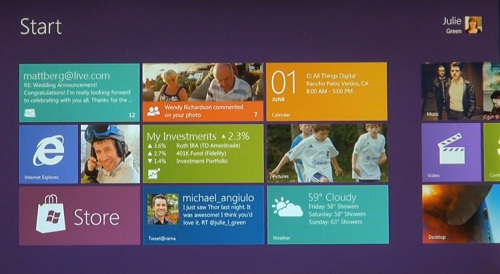 Les premières images de Windows 8 (VIDEO)