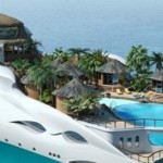 Tropical Paradise Island : Le yacht de luxe en forme d&rsquo;île tropicale (PHOTOS)