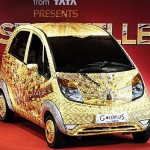 Inde : une voiture en or et diamants (VIDEO)
