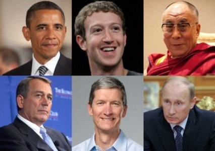 Top 20 des personnalités les plus influentes de la planète