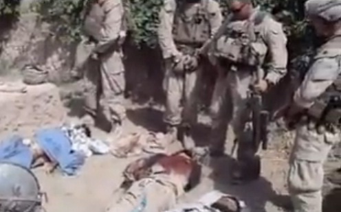 Scandale : Marines US qui urinent sur des cadavres d&rsquo;Afghans (VIDEO)