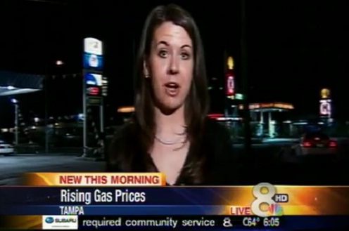 Accident de la route en direct à la TV (VIDEO)