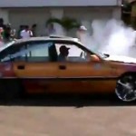 Choc : un brésilien est violemment heurté pendant une démo de drift (VIDEO)