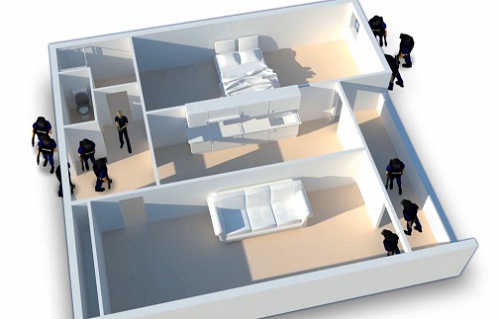 L&rsquo;intérieur de l&rsquo;appartement de Mohamed Merah après l&rsquo;assaut du RAID (VIDEO)