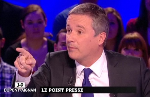 Gros clash au Grand Journal entre Nicolas Dupont-Aignan, Denisot et Aphatie (VIDEO)