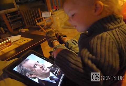Un bébé fan de François Bayrou (VIDEO)