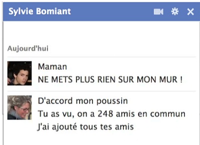 J’ai accepté ma mère sur facebook (VIDEO)