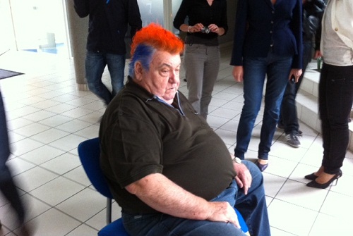 La crête de Louis Nicollin, Président de Montpellier (VIDEO)